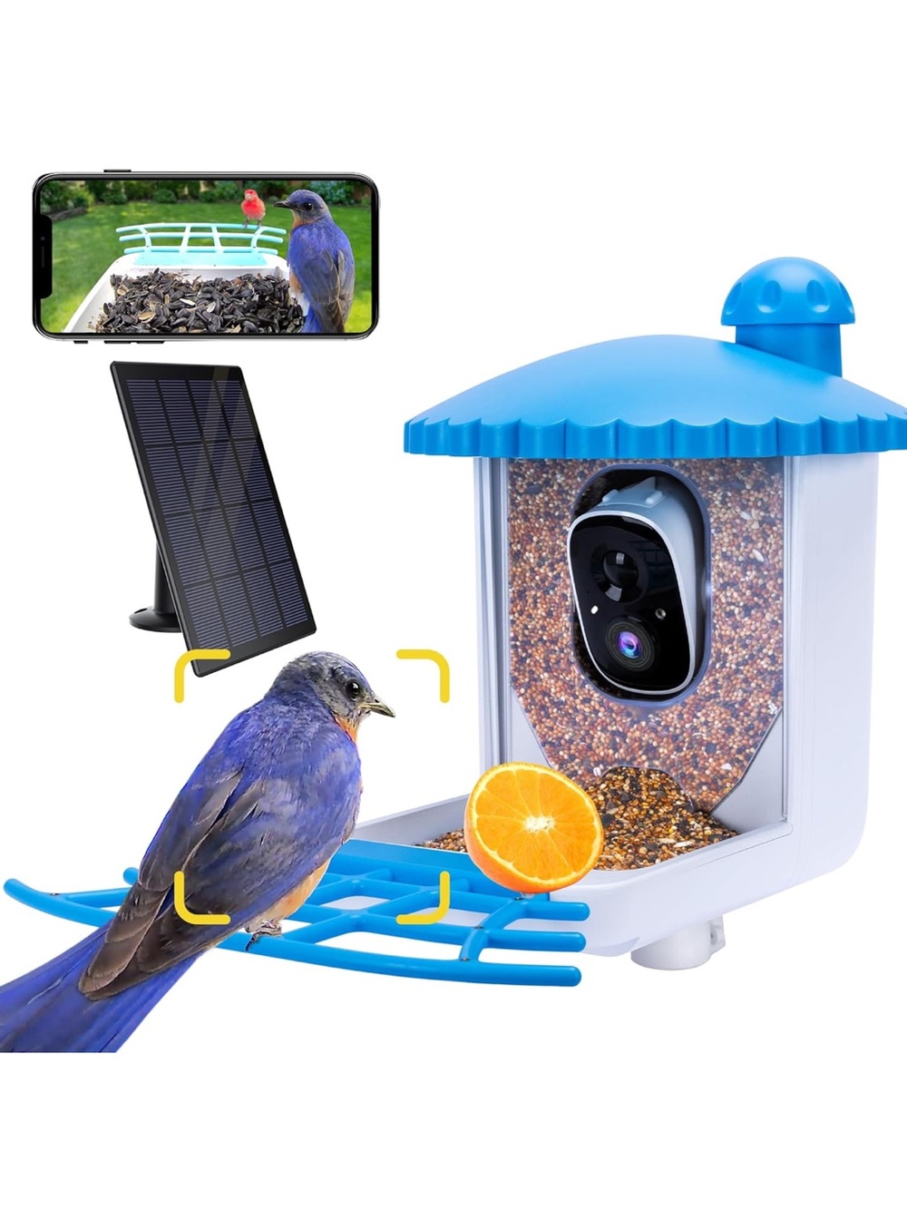 Brand new Bird Feeder Camera 2k Hd video